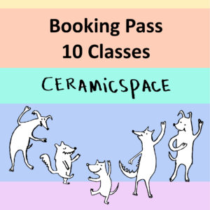 Booking Pass for 10 Ceramic Classes
