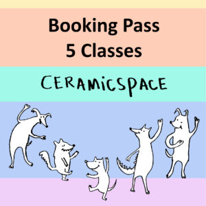 Booking Pass for 5 Ceramic Classes
